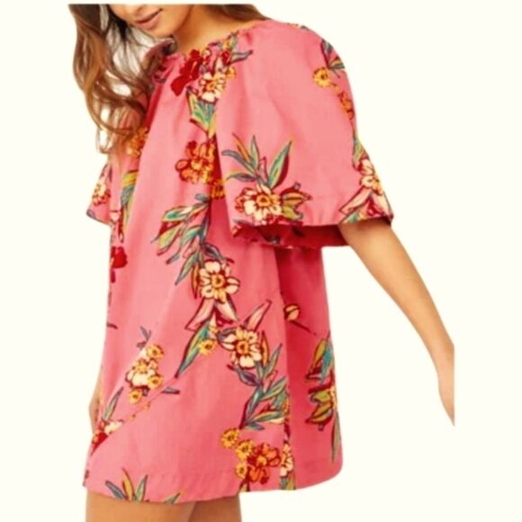 FREE PEOPLE Jodie Printed Tunic Size SMALL‎ - Picture 3 of 13